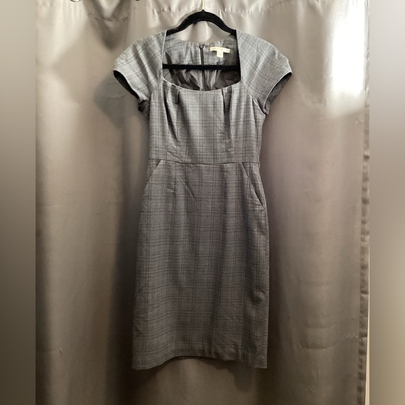 Banana Republic cap sleeve midi dress size 2 - Picture 1 of 3